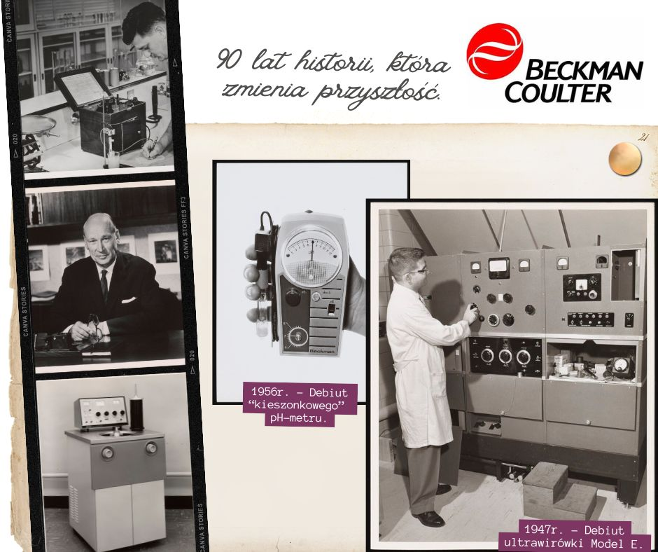 Z dumą świętujemy 90-lecie Beckman Coulter Life Sciences!