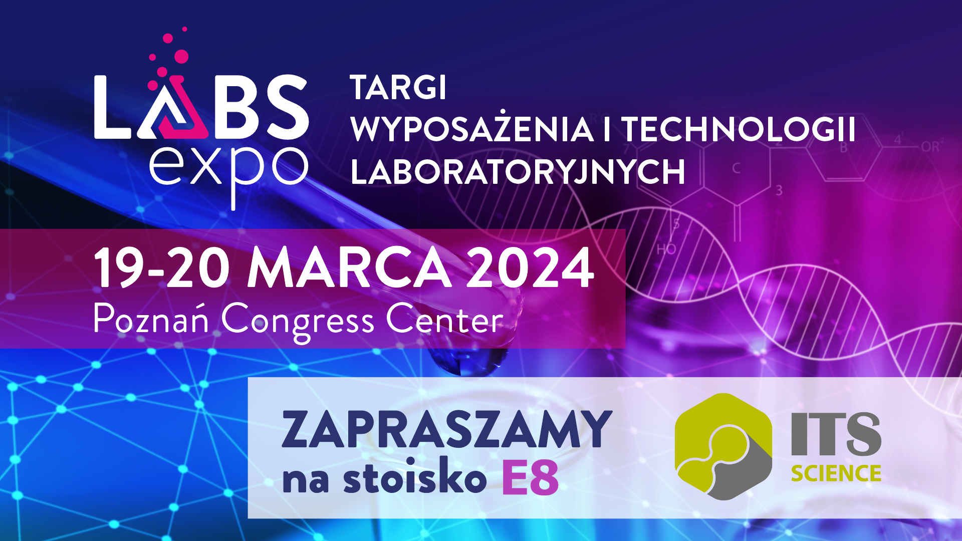 Spotkajmy się na targach LABS Expo 2024!